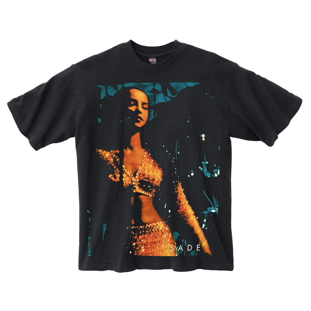 SADE 1993 LOVE DELUXE WASHED BLACK T-SHIRT | Marino Morwood