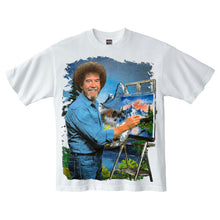 BOB ROSS WHITE T-SHIRT