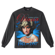 PRINCESS DIANA WASHED BLACK LONGLSEEVE