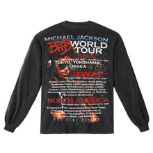 MICHAEL JACKSON WASHED BLACK LONGSLEEVE