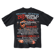 MICHAEL JACKSON WASHED BLACK T-SHIRT