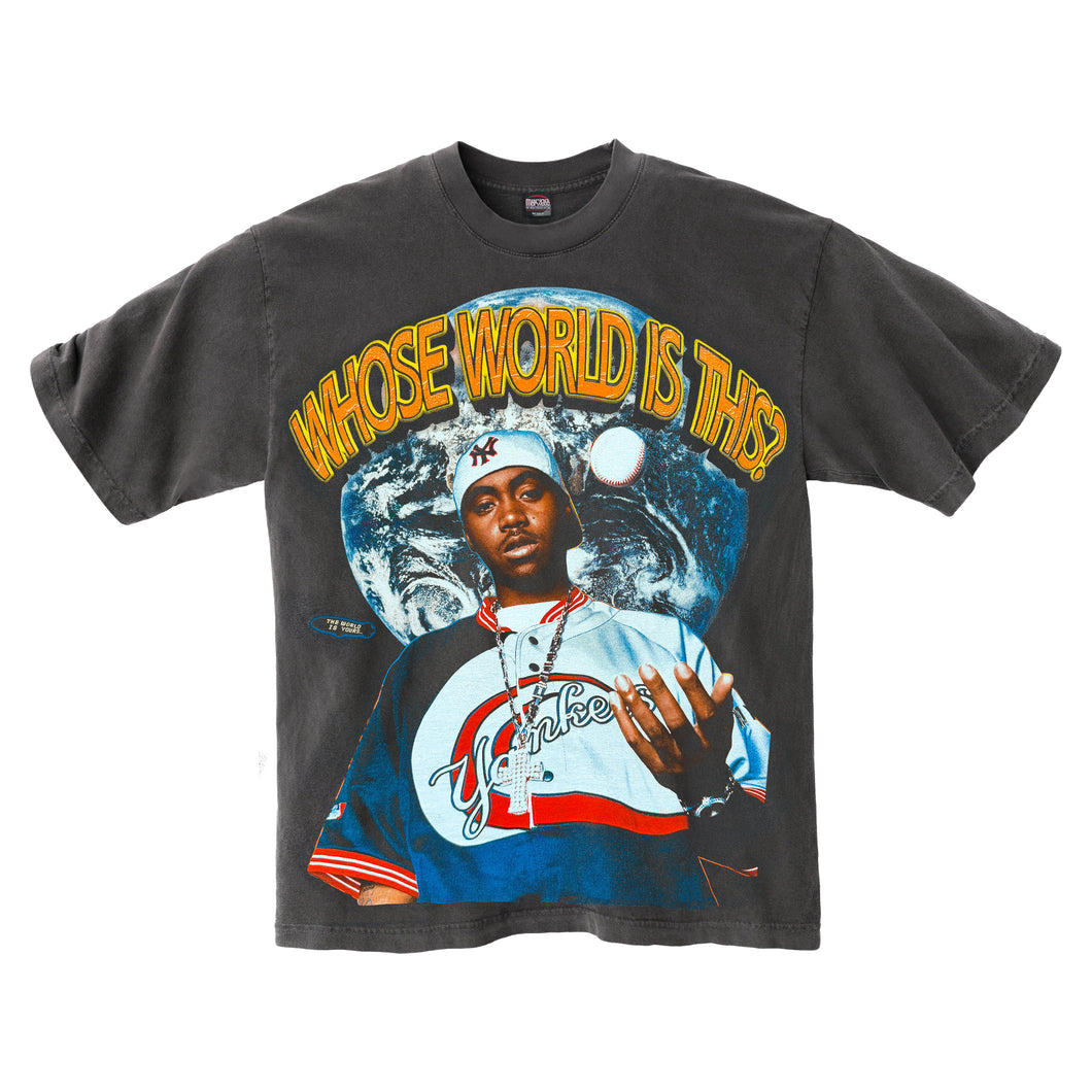 NAS VINTAGE GREY T-SHIRT