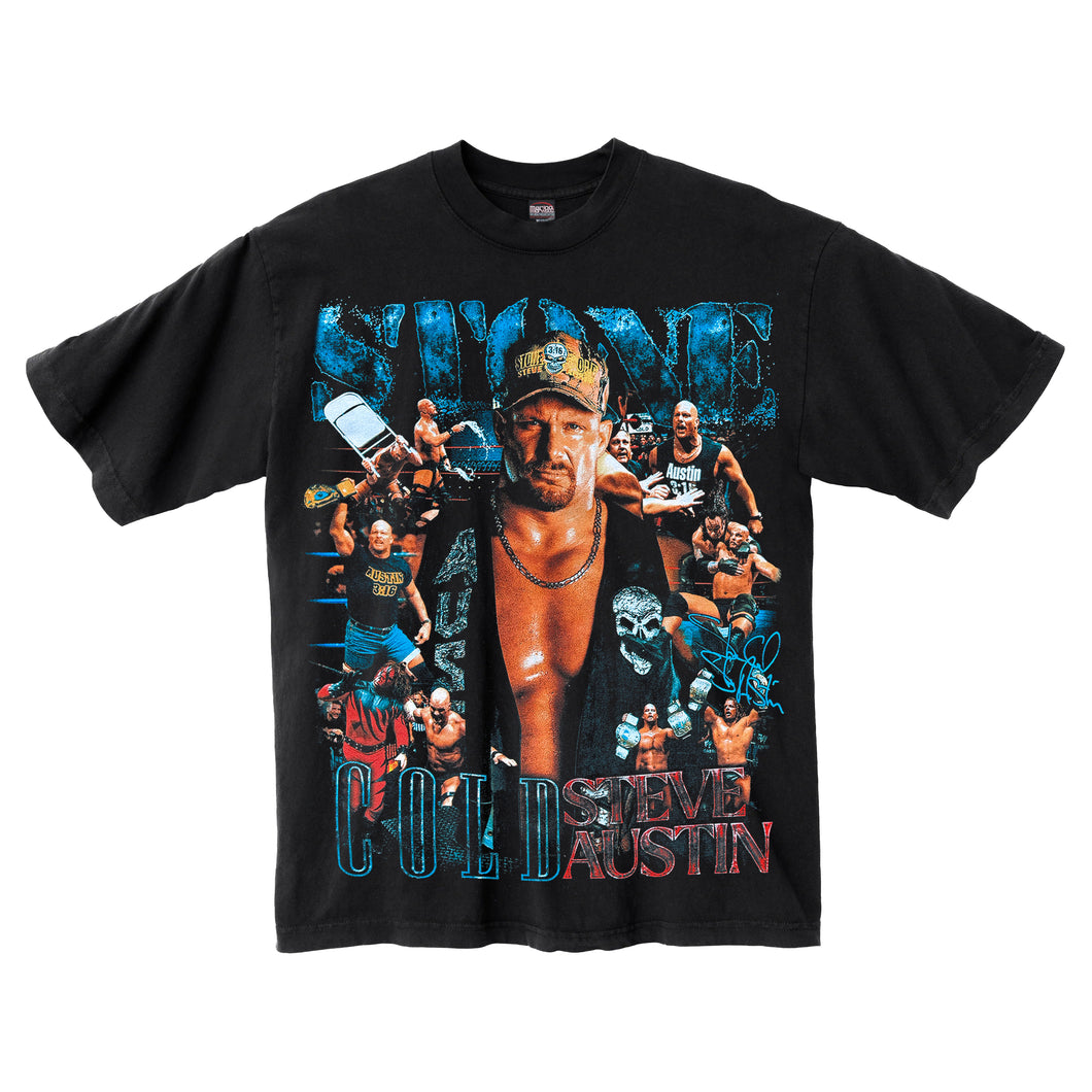 STONE COLD BLACK T-SHIRT