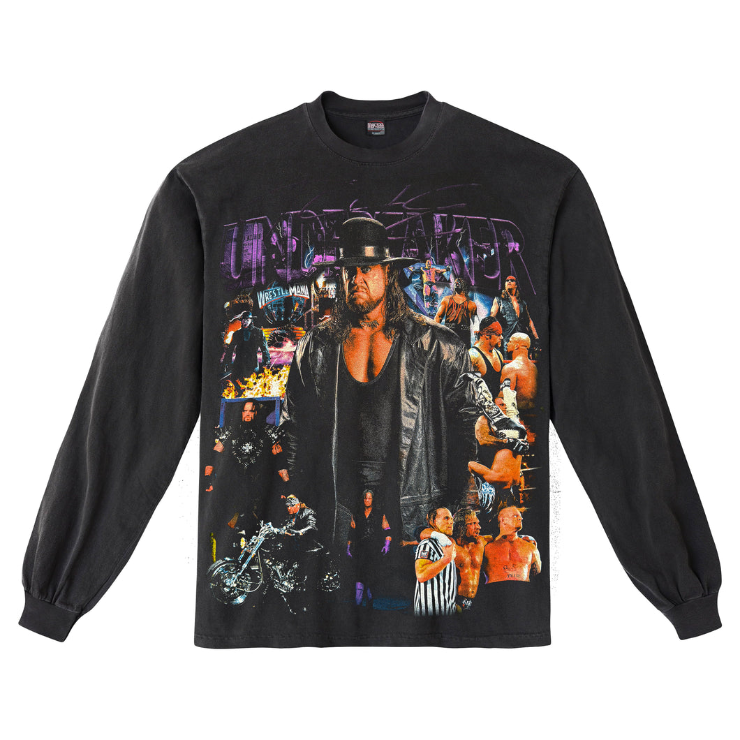 THE UNDERTAKER WASHED BLACK LONGSLEEVE