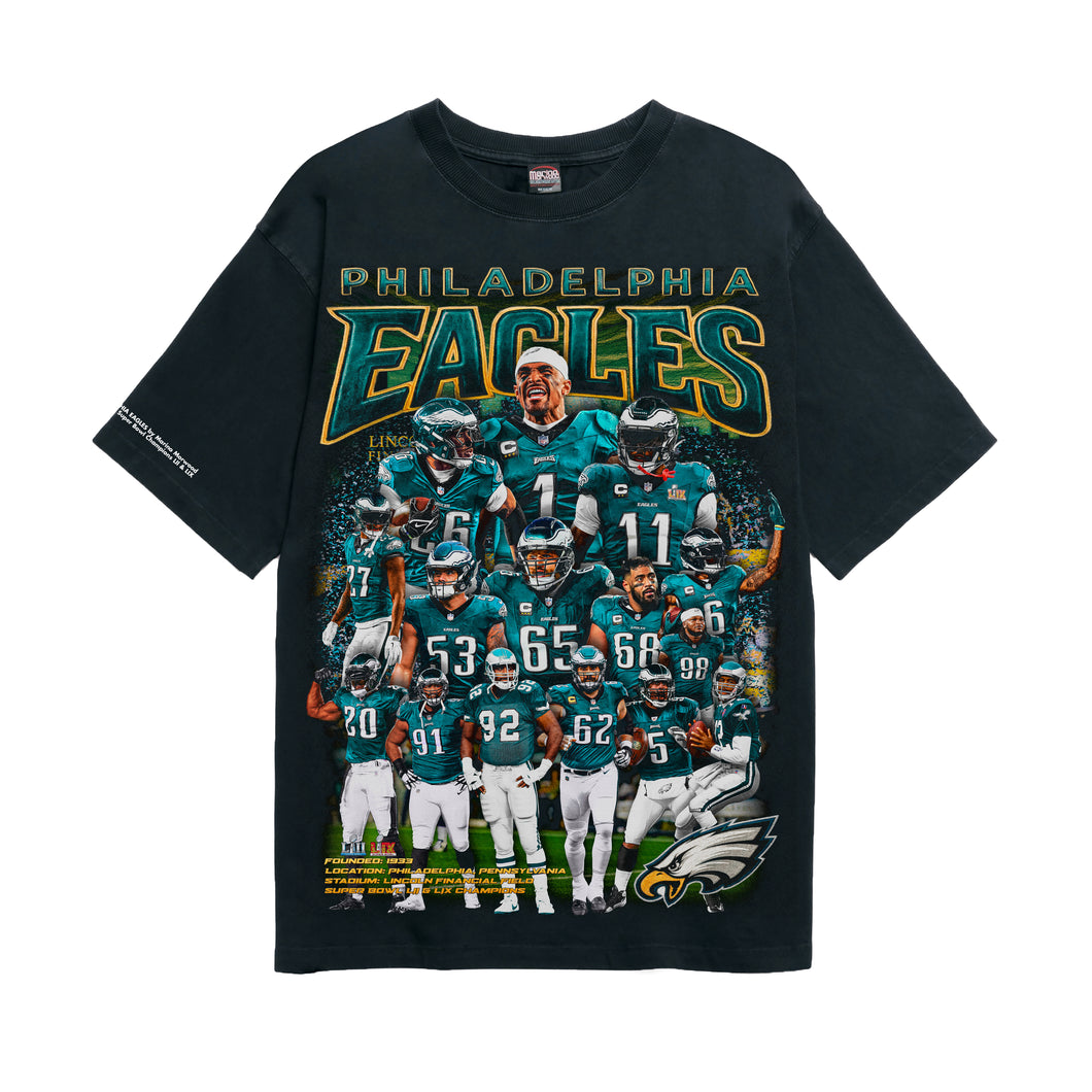 EAGLES T-SHIRT (BLACK)