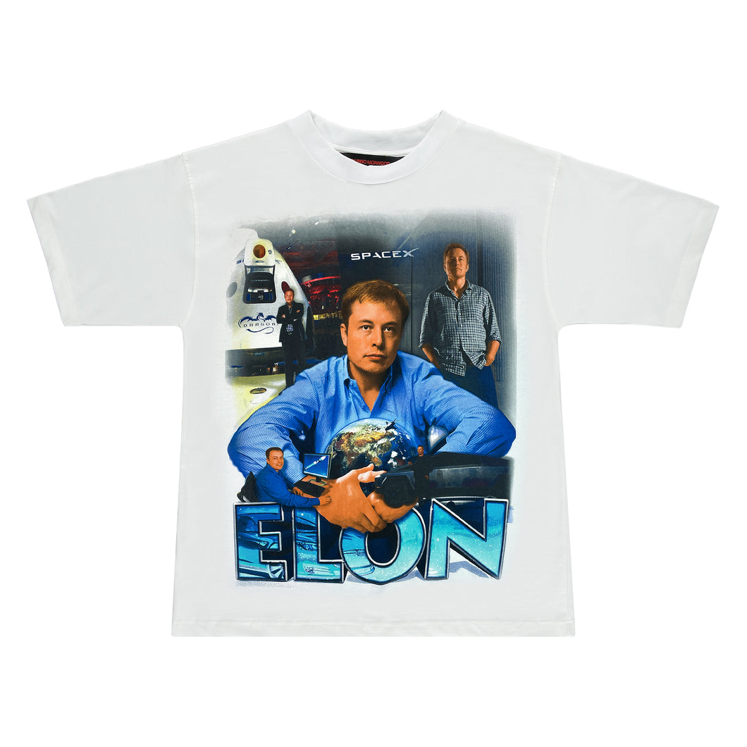 Elon Musk White T-Shirt