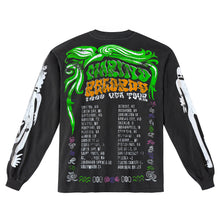 96' USA TOUR WASHED BLACK LONGSLEEVE