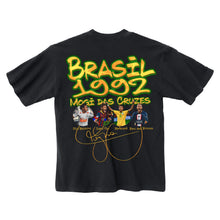 NEYMAR JR WASHED BLACK T-SHIRT