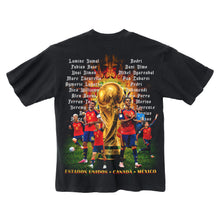 ESPAÑA WORLD CHAMPIONS WASHED BLACK T-SHIRT