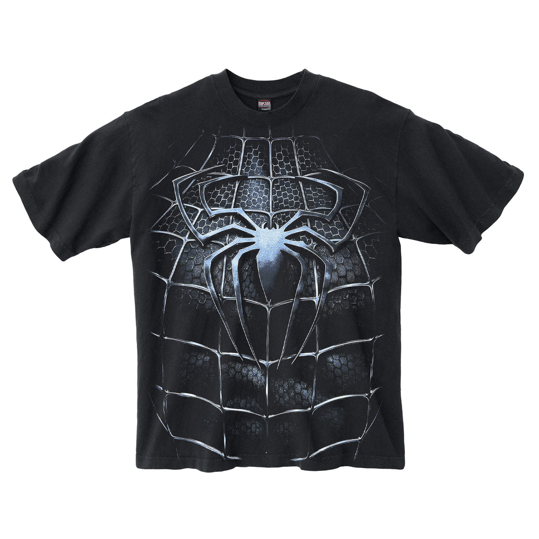 SPIDER-MAN SYMBIOTE WASHED BLACK T-SHIRT